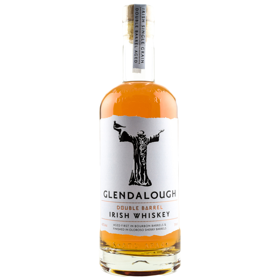 Glendalough Single Grain Double Barrel Aged Whisky Ltr Flasche