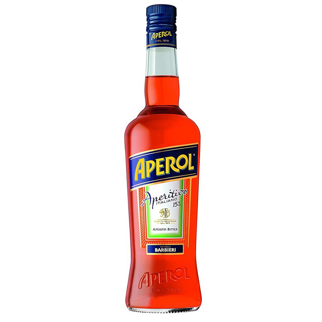 Aperol Bitter Aperitif 1,00 Ltr. Flasche, 11% vol. – Hans Wagner ...