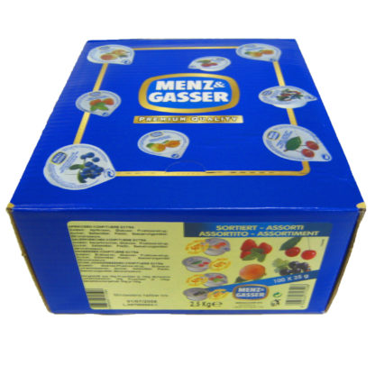 Konfitüre Extra 4-fach sortiert 100 x 25g Becher/Karton