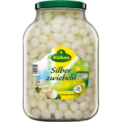 Kühne Silberzwiebeln 2650 ml je Glas