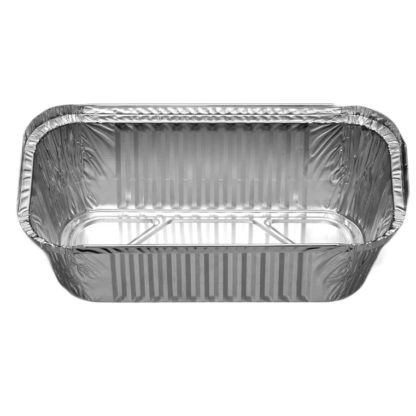 Alu Schale eckig 24 1500ml 252x132x70mm, 100 Stück per Pack