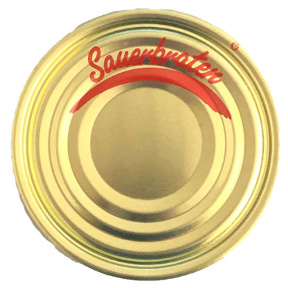 Dosendeckel 99mm 100 Stk Druck Sauerbraten