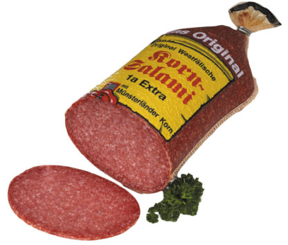 Marten Kornsalami  ca. 1,4kg, mit Buchenholz geräuchert