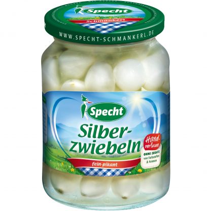 Specht Silberzwiebeln 12 x 370ml im Karton