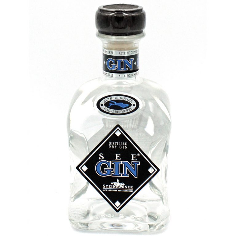 Steinhauser SeeGin Bodensee Dry Gin 0,70 Ltr. Flasche, 48 vol. Hans