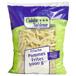Cuisine Noblesse Pommes Frites Normalschnitt 2 x 5.000g Beutel im Karton, 10 x 10 mm