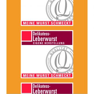 Top gold gerafft Kal. 45/16,7m 220 Delikatess-Leberwurst "Nießlbeck, Berg"