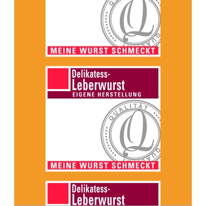 Top gold gerafft Kal. 45/16,7m 220 Delikatess-Leberwurst "Nießlbeck, Berg"