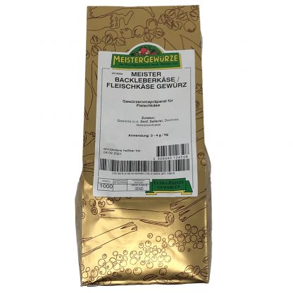 Meister Backleberkäse ohne Laktose  1kg Beutel