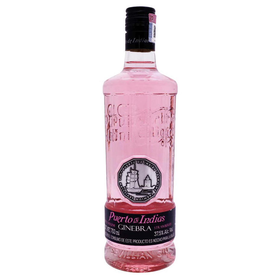 Puerto de Indias Strawberry Gin 0,70 Ltr. Flasche 37,5% Vol. – Hans Wagner  Bestellplattform