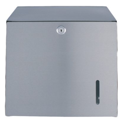 Handtuchspender CNS für 500 Falthandtücher 275x130x332mm