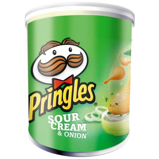 Pringles Sour Cream & Onion 12x40g/Karton