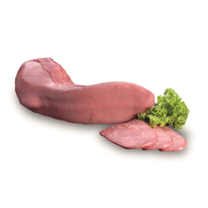 Rinderzunge gekocht, vakuumverpackt  ca. 1kg, mit Raucharoma