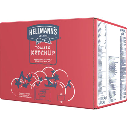 Hellmann's Ketchup Dispenserbeutel 2,5kg per Beutel