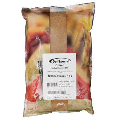 Cumin kaltvermahlen 008 (Kreuzkümmel) 1,00 kg Beutel