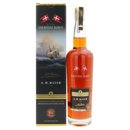 A.H. Riise Fregatten Jylland Royal Navy 0,70 Ltr. Flasche, 45% Vol.