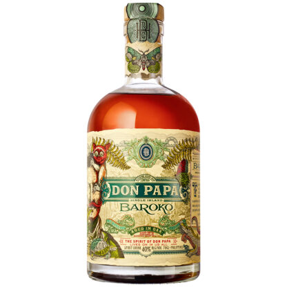 Don Papa Baroko Rum 40% Vol. 0,7 Ltr. Flasche