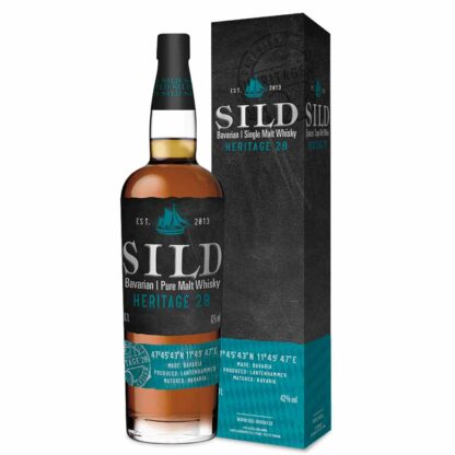SILD Bavarian Pure Malt  Whiskey Heritage 28 0,70 Ltr. Flasche, 42% vol.