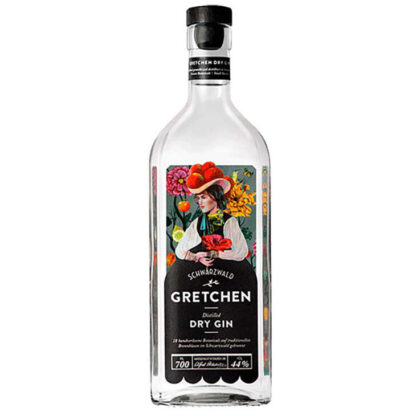 Gretchen Schwarzwald Dry Gin 44% Vol. 0,7 Ltr. Flasche