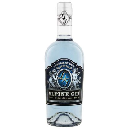 Lebensstern Alpine Gin  43% Vol. 0,7 Ltr. Flasche