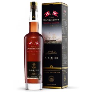 A.H. Riise Royal Danish Navy Naval Cadet 0,7 Ltr. Flasche 42% Vol.