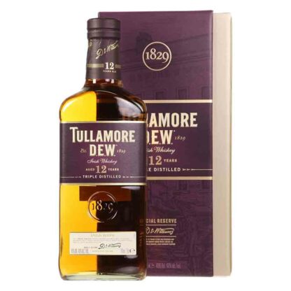 Tullamore Dew 12 Years Old Blended Irish Whiskey 40 % Vol. 0,7 Ltr.