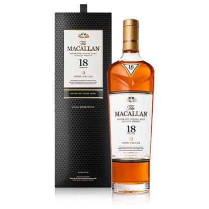 The Macallan 18 Sherry Oak 0,70 Ltr. Flasche, 43% Vol.