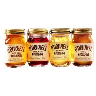 O'Donnell Moonshine Classic Mini Set 25% Vol. 4 x 0,05 Ltr. Flaschen