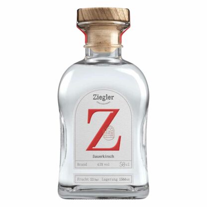 Ziegler Sauerkirsche 0,5 Ltr. Flasche 43% Vol.