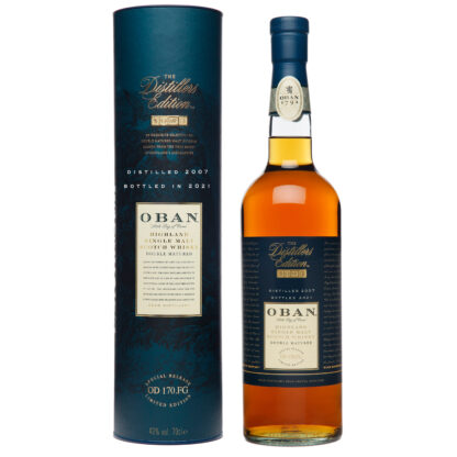 Oban Distillers Edition 14 Jahre 2007/2021 43% Vol. 0,7 Ltr. Flasche