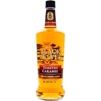 Black Velvet Toasted Caramel Liqueur 35% Vol. 1,0 Ltr. Flasche