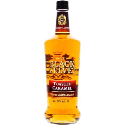 Black Velvet Toasted Caramel Liqueur 35% Vol. 1,0 Ltr. Flasche