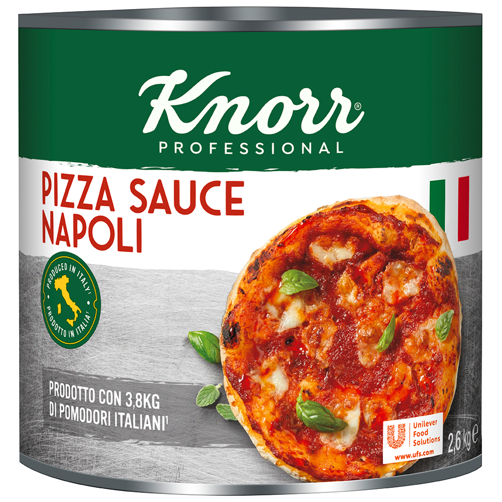 Knorr PizzaSoße Napoli 2,6kg per Dose Hans Wagner Bestellplattform