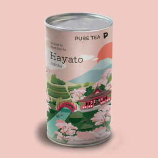 PURE TEA "Hayato Sencha" Bio Grüner Tee 100g in der Teedose - Loser Tee