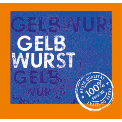 NaloBar APM gelbmatt 58/21 "Designklasse" Gelbwurst
