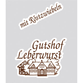 NaloForm SD glasklar 47/25m gerafft,Gutshofleberwurst m.Röstzw.