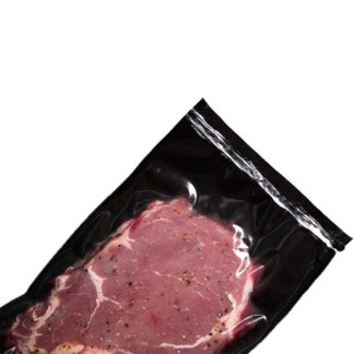Vakuumbeutel 250/350 SR PA/PE90 VS:transp., RS:schwarz ,100 St/Pack