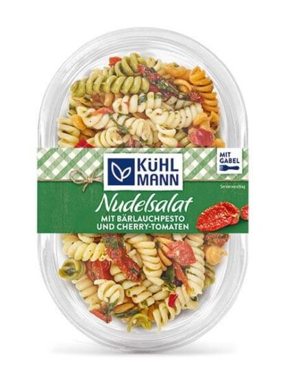 Kühlmann Nudelsalat mit Bärlauchpesto 250g ToGo Becher inkl. Gabel