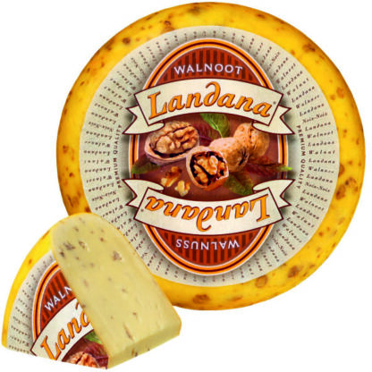 Landana mit Walnuss 50% Fett i.Tr., ca. 4,5kg Laib