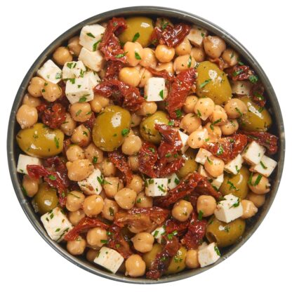 Kühlmann Kichererbsensalat mit getrockn. Tomaten und Oliven, 1kg Schale