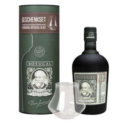 Botucal Reserva Exklusiva Geschenkset mit Glas 0,70 Ltr. 40% Vol.