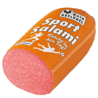 Reinert Sportsalami Geflügel 1/2 Stück ca. 1,2kg, mit Buchenholz geräuchert