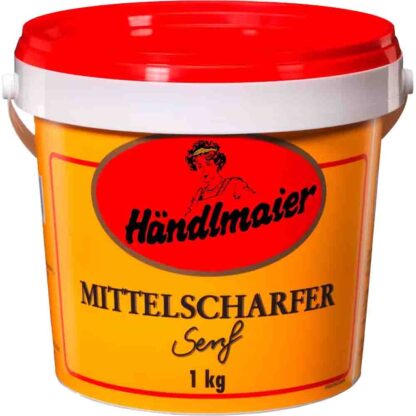 Händlmaier Senf mittelscharf  1kg Eimer
