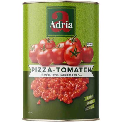 Adria Pizzatomaten gehackt/stückig 5/1 Dose 4250ml je Dose