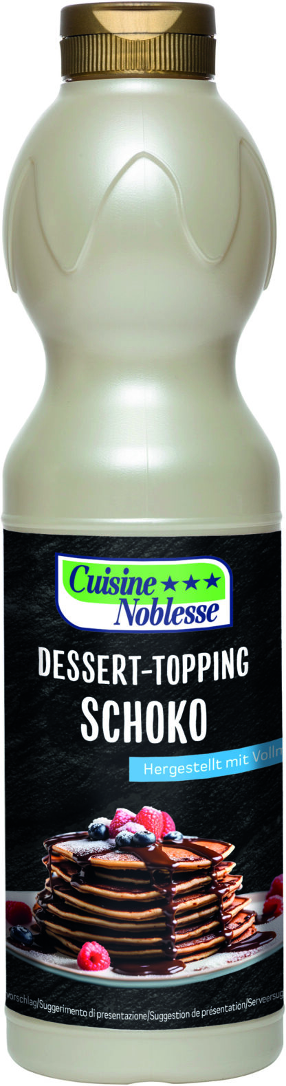 Cuisine Noblesse Dessert Topping Schokolade 1kg Flasche