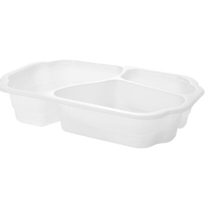Duni Siegelschale weiß, 3-teilig 250 x 159 x 45 mm, 246 Stück/Karton