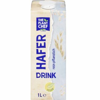 The Plant Chef Haferdrink vegan  1000g pro Pack Cuisine Noblesse