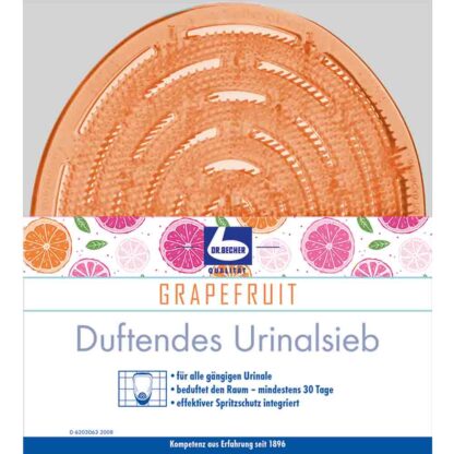 Duftendes Urinalsieb - Grapefruit Dr.Becher