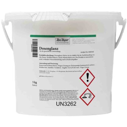 Dosenglanz-Pulver 5kg Eimer -Wagner-