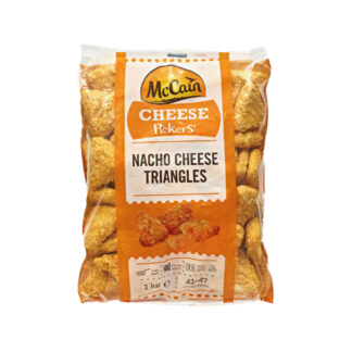 McCain Nacho Cheese Triangles 1kg Beutel